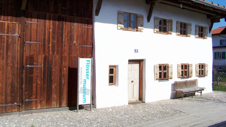 Flößermuseum in Lechbruck am See im Allgäu